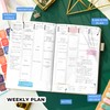 Legend Planner Hourly Schedule Edition – Deluxe Weekly & Daily