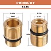 7110264 Pressure Washer Pump Water Outlet Fitting, M20 to M22
