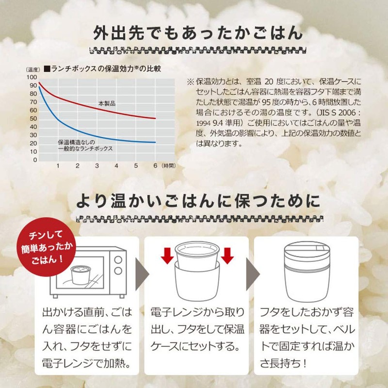 アスベル 保温ランチジャー グレー 800ml ランタスBE ステンレス保温ランチボックス HLB-BE800