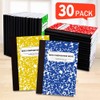Composition Notebook, Mini Sized 30 Pack 5 Colors Narrow Ruled