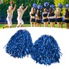 2PCS Cheerleading Pom Poms with Hard Handle Handheld Party Shakers