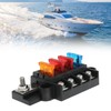 4-Way Blade Fuse Block 12 V Fuse Holder Fuse Carrier