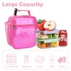 FlowFly Kids Lunch box Insulated Soft Bag Mini Cooler Back