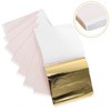 TEHAUX Leaf Flakes Foil Sheets Glitter Flakes Metalic Tissue Paper