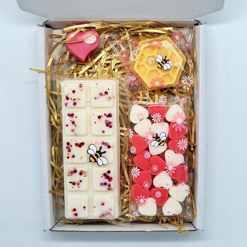 Strong scented Snow Angel* 55g Snap Bar Gift Box wax