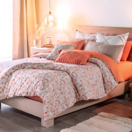 Vianney Funda De Duvet Para Edredon King Size Praga Vianney Color Naranja
