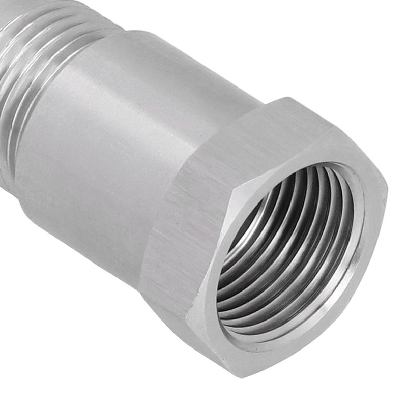 2Pcs Oxygen Sensor Adapter Welding Plug Engine Auxiliary with Filter