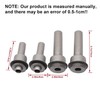 FZJDSD 4PCS Front Subframe Crossmember Bushing Kit, Fit for Nissan