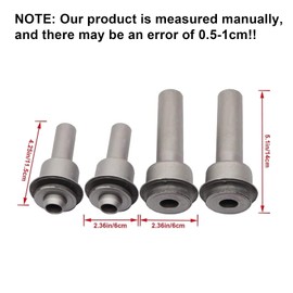 FZJDSD 4PCS Front Subframe Crossmember Bushing Kit, Fit for Nissan Rogue 2008-2015, Juke Leaf 2011-2015, X-Trail 2007-2013, Fit for Renault Koleos 2009-2015, Replace 54466-JD000 54467-BR00A