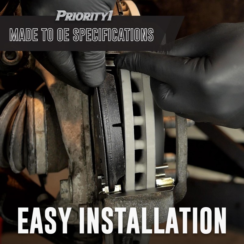 Bendix Priority1 CFC2178 Ceramic Front Brake Pads for Mitsubishi Eclipse