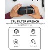 LEEQBCR 4 Pieces Filter Key, Camera Lens Filter Key, Filter