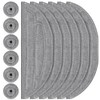 12 Pack Mop Pads Refills for Roborock S8 MaxV Ultra