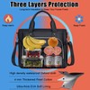 Weitars Insulated Lunch Bag for Women,Leak Proof Lunch Box for