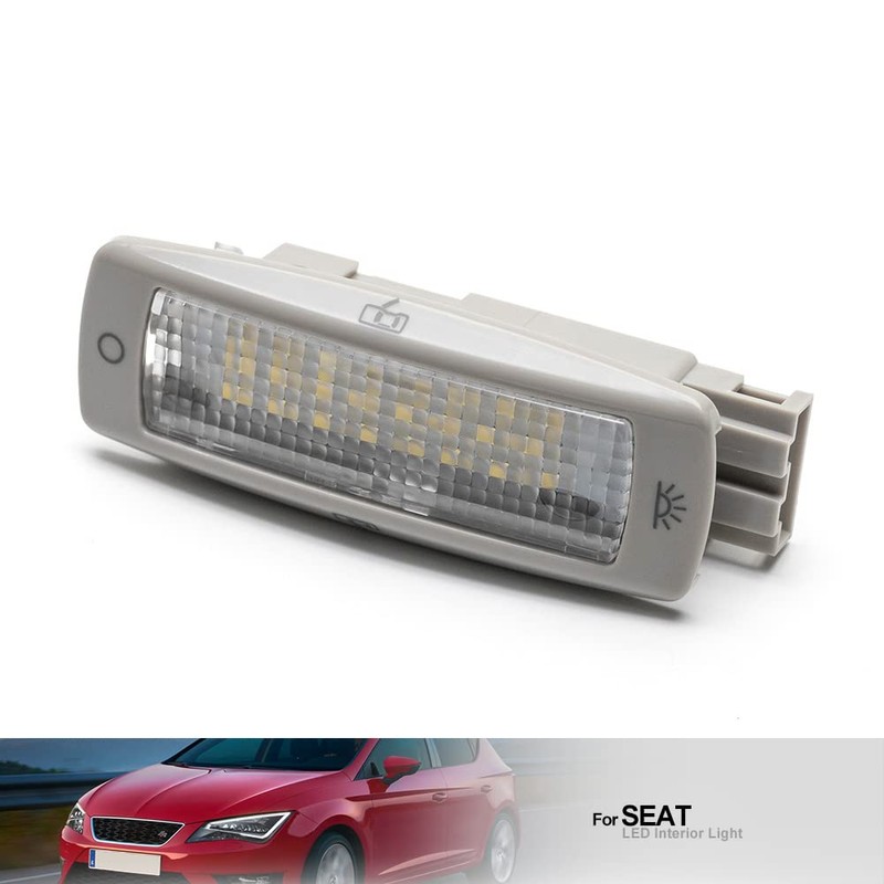 NSLUMO 2 x LED Interior Reading Card Light Dome Ceiling