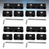 12 Piezas Separadores de Cable de Bujías Aleación de Aluminio
