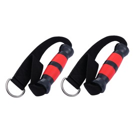 BESPORTBLE 2Pcs Sports Pull Handle Heavy Duty Fitness Equipment Attachment for Resistance Bands Non Slip Ergonomic Grip for Home Gym Workouts and Physical Therapy