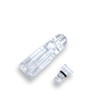 2 x Acrylic Snuff Dispensers Clear Dispensers Batcher in Length