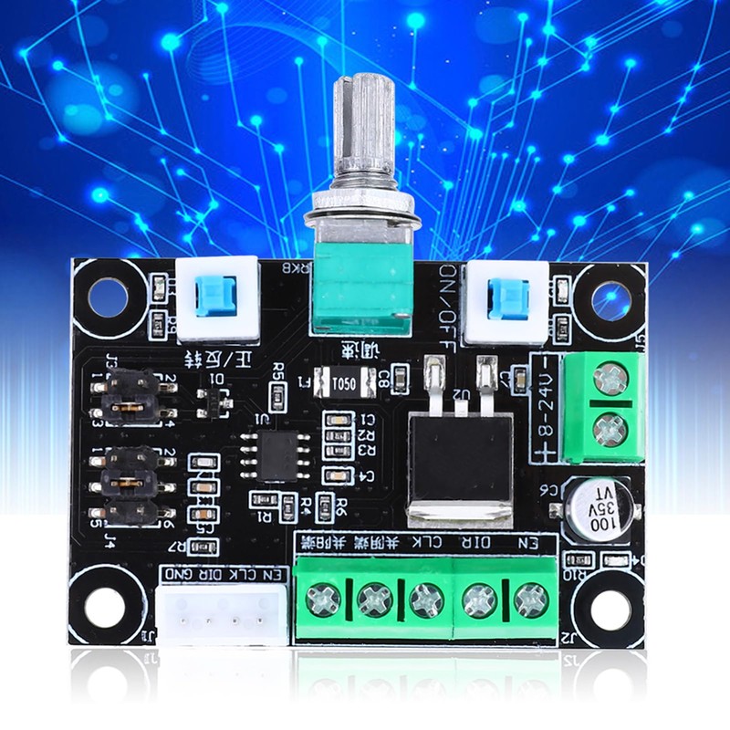 Stepper Motor Drive Controller, Stepper Motor Tester, Speed Control, Easy