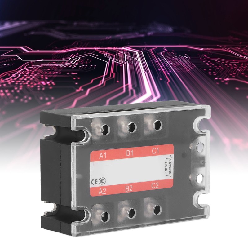 3 Phase SSR Regulator Solid State Relay Industrial Systems 25A