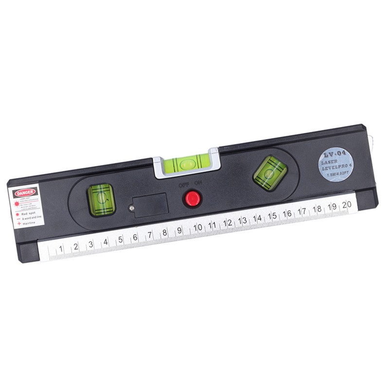Level Measuring Ruler Spirit Level Infrared High Accuracy Multipurpose Level