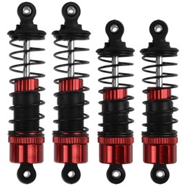 4Pack RC Car Shock Absorbers Metal Shocks Damper Compatible with MJX Hyper Go H14BM 14210 14209 1/14 RC Car Upgrades Part