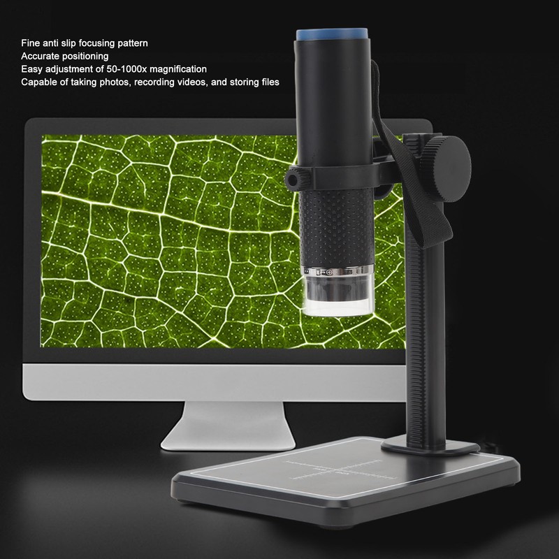 2MP Wireless Digital Microscope 50X to 1000X Magnification WiFi Portable