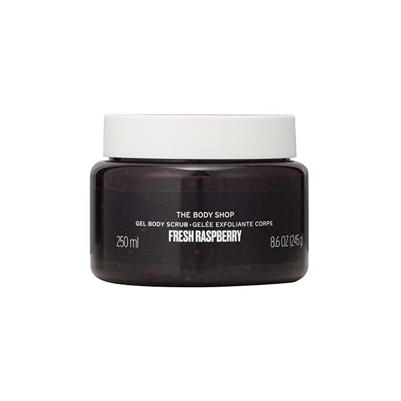 The Body Shop Fresh Raspberry Gel Body Scrub vegan Fruity,