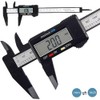 150MM 100MM 전자 디지털 게이지 섬유 측정 다이얼 캘리퍼스 미터