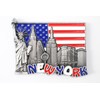 New York (USA) - 3D Metal Fridge Magnet for Kitchen