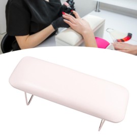Perfk Nail Pillow Hand Rest,Manicure Hand Rest,DIY Manicure Nail Tool,Professional Table Desk Station,Non Slip Cushion Stand, white