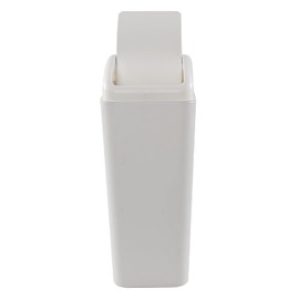 Leendines Waste Can with Swing Lid, 14 L Plastic Trash Bin