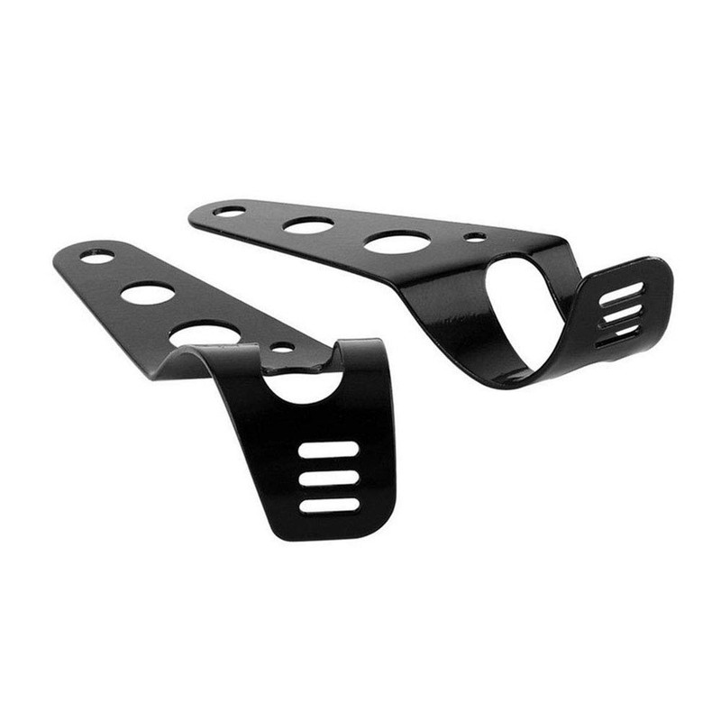 Mdurian Universal Motorcycle Headlight Mount Black Headlight Mount Holder Motorcycle