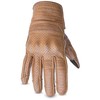 Neo Jeans Leather Motorcycle Gloves for Men with Light Tricot