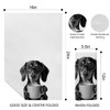 Kemingni Funny Dachshund Coffee Kitchen Towels, Dachshund Gifts Hand Towels