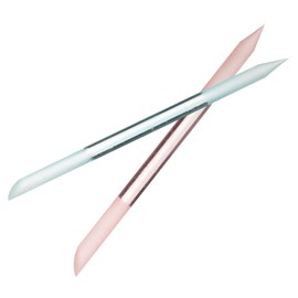 Healeved 2pcs Nail Manicure File Glass Nail Files Trimming Kit Art for Women Trimming Kit