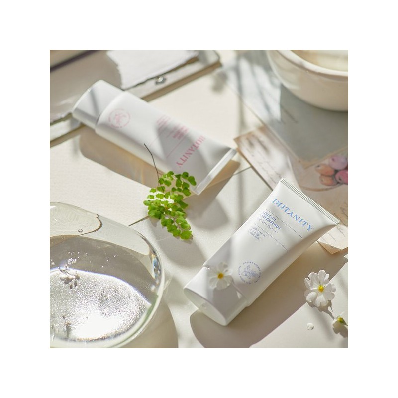 Botanity (스킨케어 올인원) 아쿠아핏 선 에센스 SPF 50+ PA++++ (Skincare