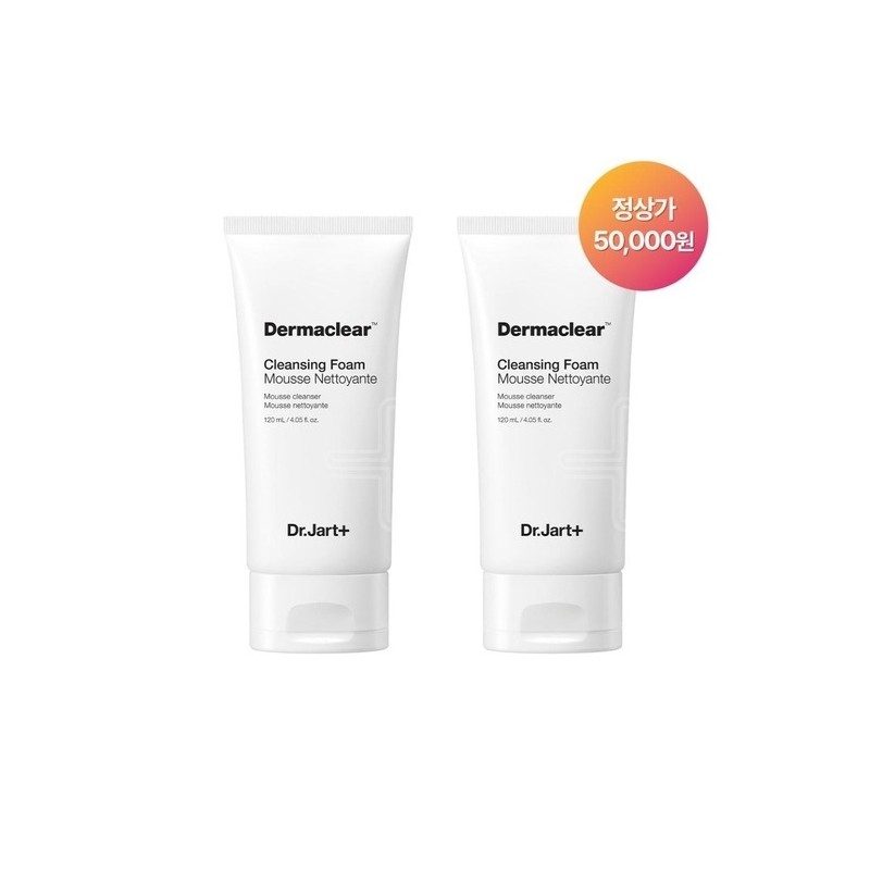 [1+1] Dr. Jart Derma Clear Cleansing Foam 120ml / [1+1]