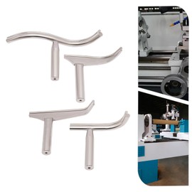 Tool Rest for Wood Lathe Woodworking Special-shaped Lathe Curved Turning Tools,S-Shape/Round Bend/Big Straight Bend/Small Straight Bend,Lathe Tool Bowl Turner Tool Rest for Wood,4pc Toolrest Set