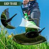 HOCHSTE® Plastic Replacement Blades Grass Cutter, Long-Lasting Performance, Easy-To-Install, Bosch
