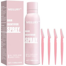Spray Identificador de Vello para Afeitado Facial, Spray Dermaplaner Hidratante y para el Cuidado de la Piel, Spray Revelador de Brillo Facial para De