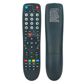 AULCMEET Fernbedienung,Neu Ersetzen Sie Fernbedienung passend für fit for Uclan Denys 2 Uclan Ustym 4K Ultra HD Satellite OTT Set top Box
