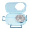 Generic 1450ml Camera-Shaped Lunch Box, Stainless Steel Compartment, Thermal Box,