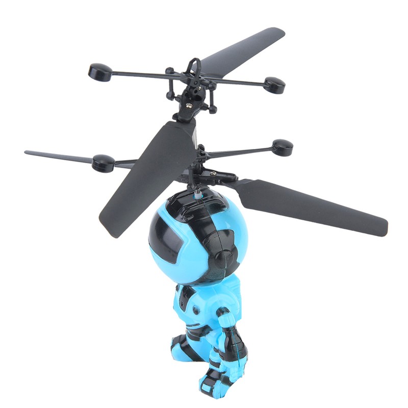 Cute USB Charging Hand Induction Robot Suspension Aircraft Children Toy