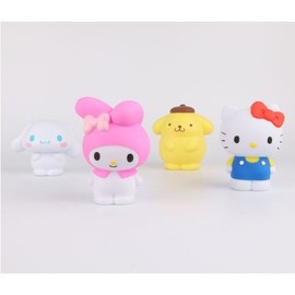 Sanrio Characters Soft Figure 4-Piece Set Character Miniature Collection / 산리오 캐릭터즈 소프트 피규어 4종 세트 캐릭터 미니어처 컬렉션