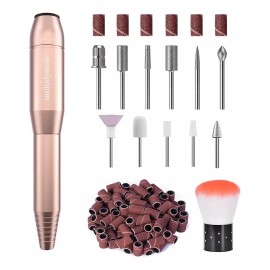 MelodySusie Kit De Manicure Para Uñas, Lima De Uñas Electrica Portatil