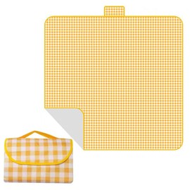 Esforzarse 78.7 x 118.8 inches (200 x 300 cm), Waterproof Picnic Mat, For 6-8 People, Oxford Cloth, Picnic, Portable, Foldable, Outdoor, Moisture-Proof Tarpaulin, Outdoor, Lightweight, For Excursions