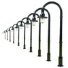 Evemodel L005 10pcs Model Trains Lamppost lamp HO N 5cm