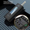 Wireless Lavalier Microphone Portable Noise Cancelling Professional Lapel Mic for