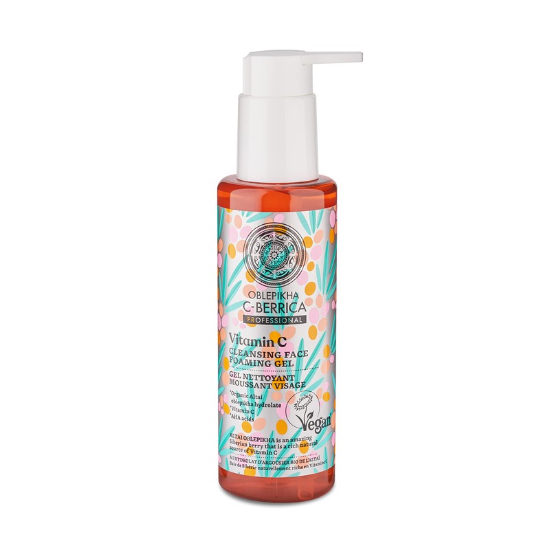 NATURA SIBERICA OBLEPIKHA BERRICA GEL ESPUMOSO VITAMIN C 145 ml