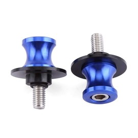 Swing Arm Spool 6/8/10 mm Motorcycle CNC Rear Stand Swing Arm Bobine Sliders Stand Fork 8 mm Blue